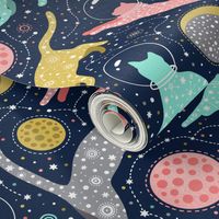 medium scale / cats in space 