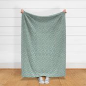 SMALL - rosé all day wine fabric brunch teal