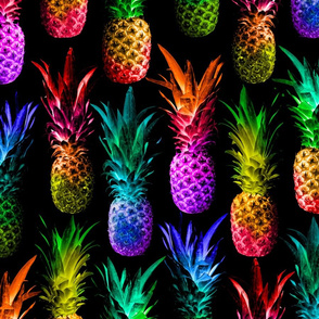 Pineapple Rainbow (large scale) 