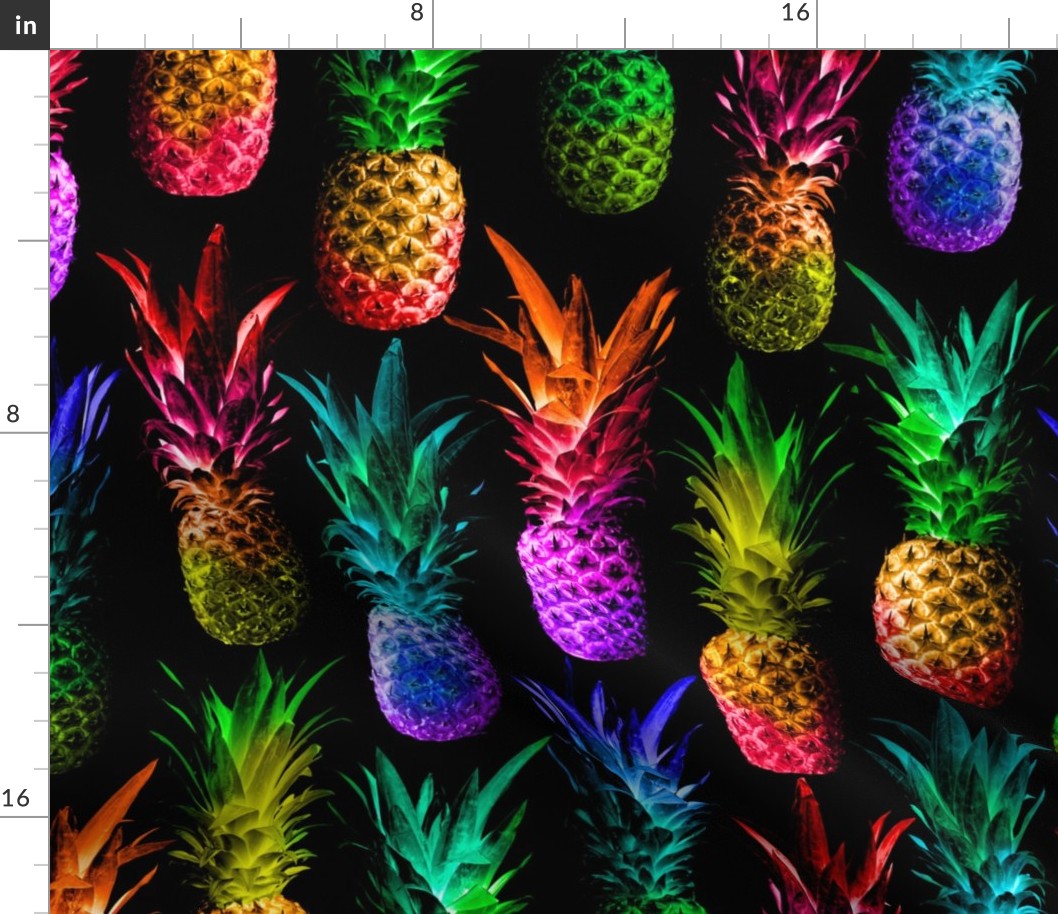 Pineapple Rainbow (large scale) 