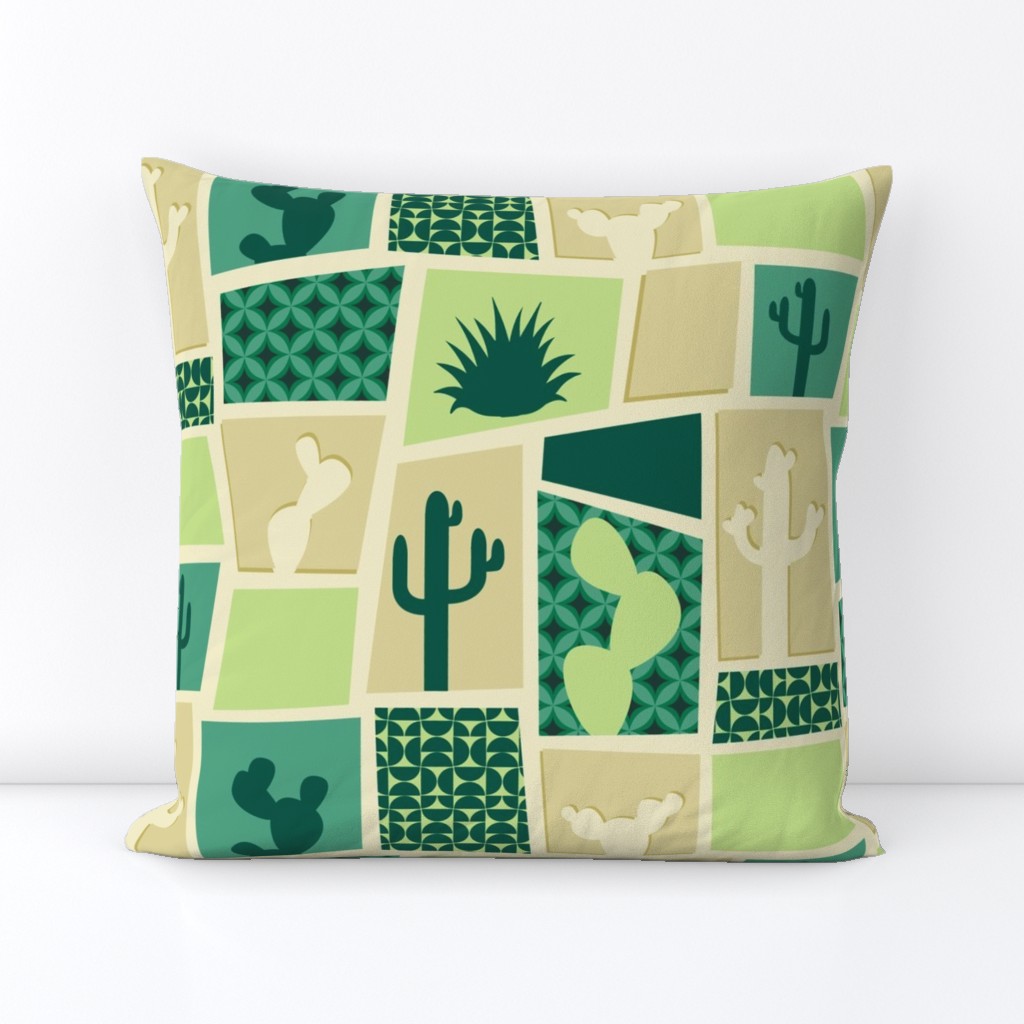 MidCentury Cactus Breeze Blocks 