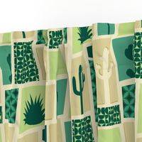 MidCentury Cactus Breeze Blocks 