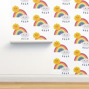 Share Some Kawaii Rainbow Sunshine and Smiles 