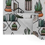 Phoenix Plant Lady // Desert Modernism // Mid-Century Modern // Cacti, succulents, plants, trees, skulls, eyes, geometric, mirrors, books, crystals, adobe, hanging plants, patio, scorpion, desert chic