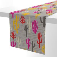 Modern cactus desert