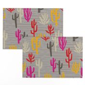 Modern cactus desert