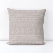 Minimal mudcloth bohemian ethnic abstract indian summer aztec design gender neutral beige