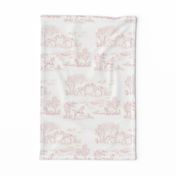 Pink Pony Toile