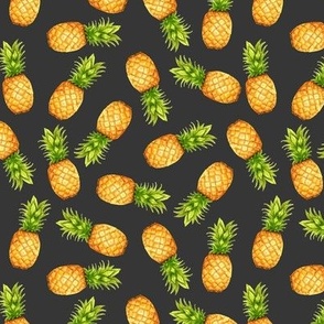 Summer Pineapple in Gray V02