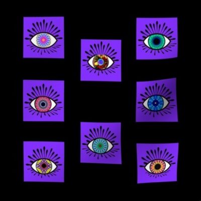 The EYES Have It - Purple