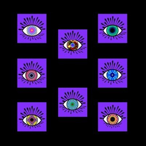 The EYES Have It - Purple