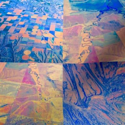 Colorado Rockies - Abstract Desert, Designs By Air