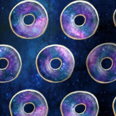 Galaxy Donuts - dark blue - LAD19