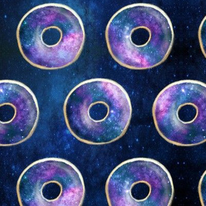 Galaxy Donuts - dark blue - LAD19