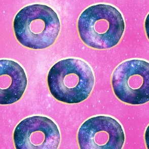 Galaxy Donuts - pink - LAD19