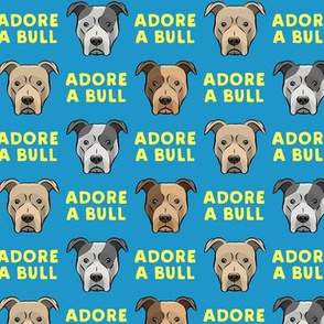 ADORE A BULL - Blue & Yellow - LAD19