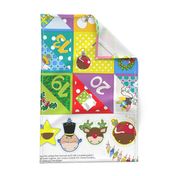 Advent Carnival Calendar kit (with 24 double-faced cones + bonus) - pls zoom