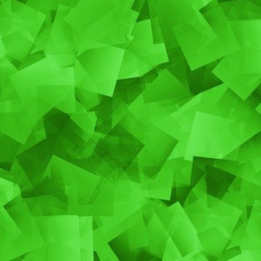 CC6 - LG - Lime Green Cubic Chaos