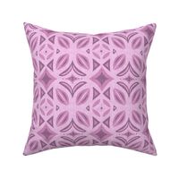 Abstract Bohemian Butterfly in Mauve Purple