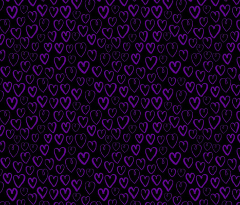 Chất liệu vải Purple Hearts sẽ khiến bạn cảm thấy mềm mại, êm ái và vô cùng thoải mái. Hãy xem hình ảnh và cảm nhận sự hòa quyện giữa màu tím và trái tim trên chất liệu vải tuyệt đẹp này.