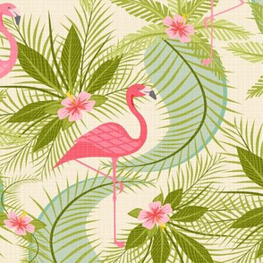 Flamingo Paradiso - SM/MD Recrop