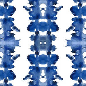 indigo double inkblot