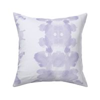 Lavender double inkblot