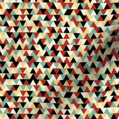 Retro Linoleum Triangles