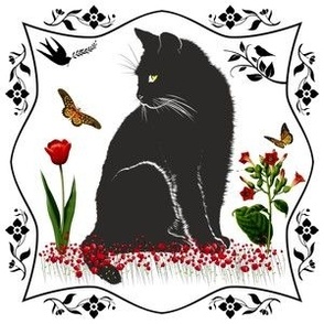 Black Cat - In The White Garden