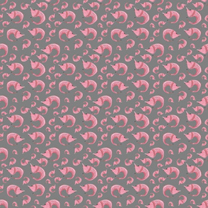 Pooty Fish Gray Background