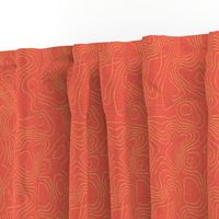 topography_coral red gold