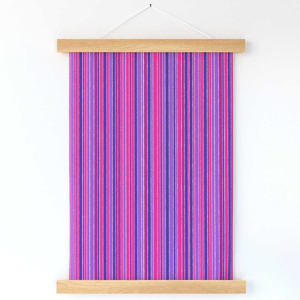 Striped pink _ purple - vertical