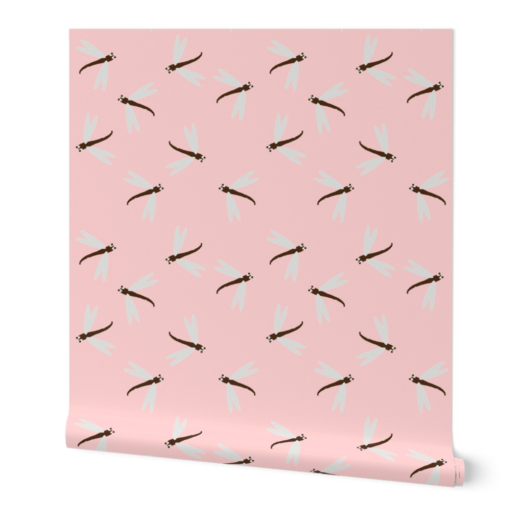 Dragonfly - soft pink 