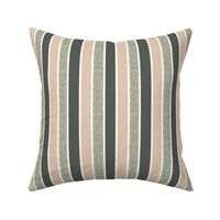 textured stripes in green and blush