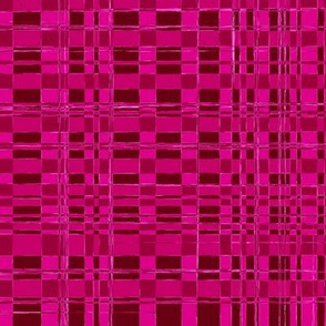 Digital Rattan Texture in Pink and Red