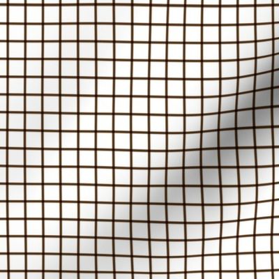 windowpane 1/2" brown