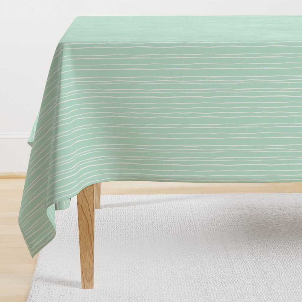 Mint Stripe - Wide