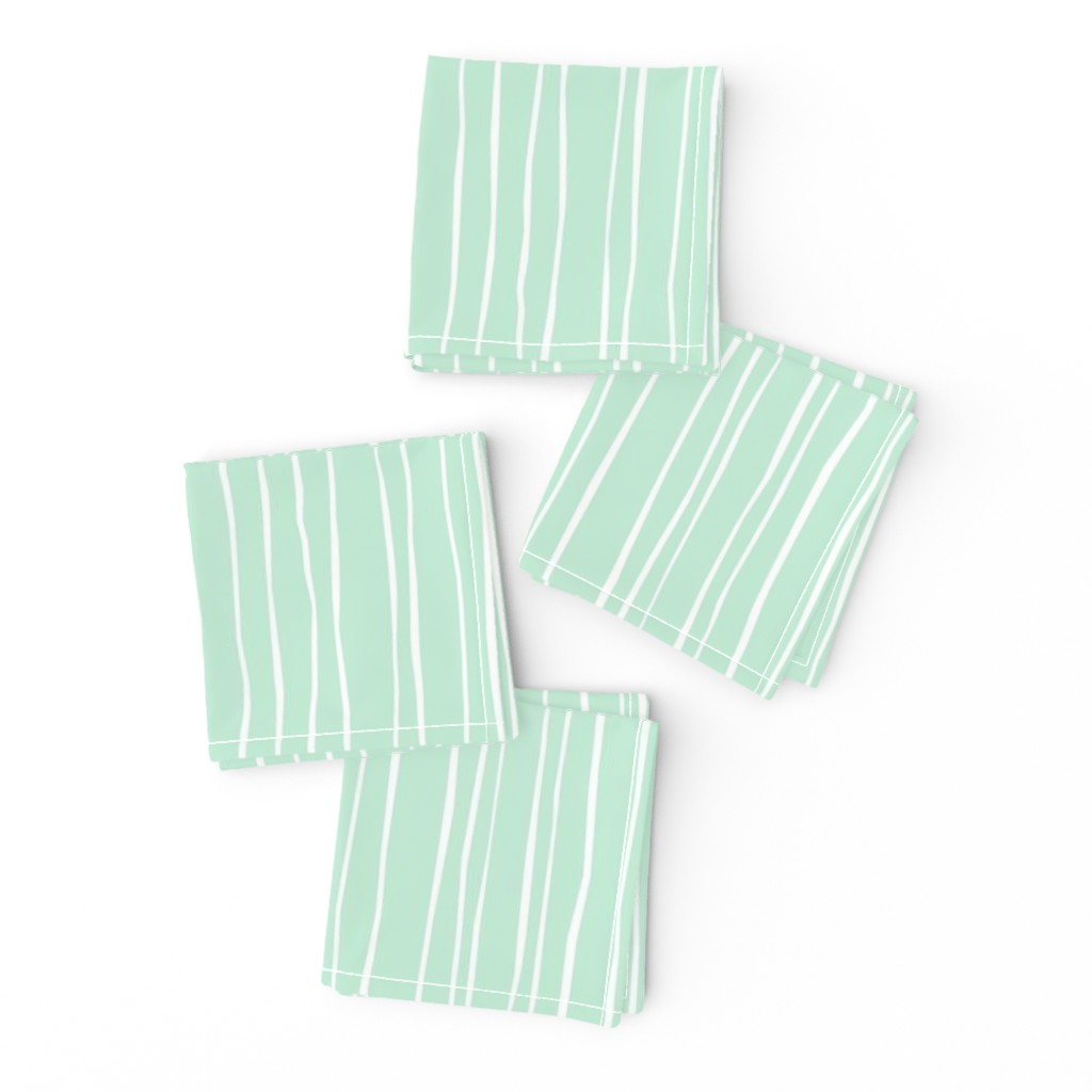 Mint Stripe - Wide