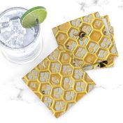 Widdle Bitty Bees- Double Golden Honeycomb