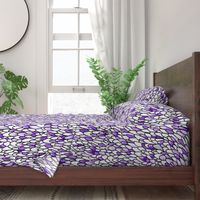 Feathers and Scales - Purple - Large