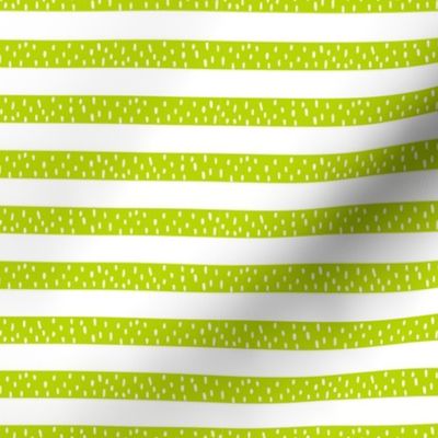 Lime Green Grass Stripes