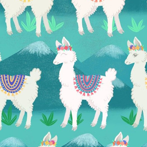 Mountain Llamas