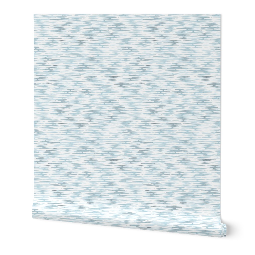 Watercolor Ripples - Cloudy Blue