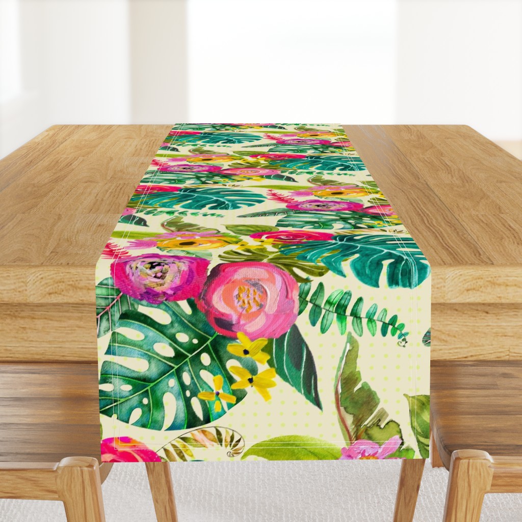 Boho Tropical Floral (Large) 