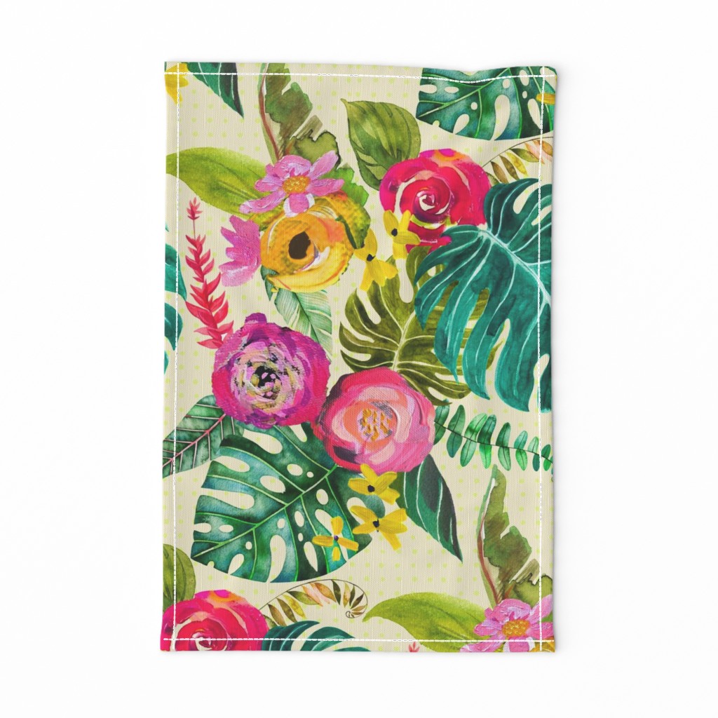 Boho Tropical Floral (Large) 