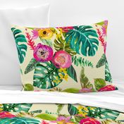 Boho Tropical Floral (Large) 