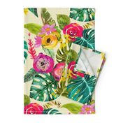 Boho Tropical Floral (Large) 