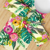 Boho Tropical Floral (Large) 