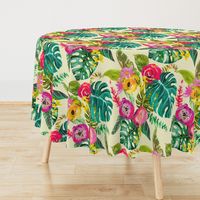 Boho Tropical Floral (Large) 