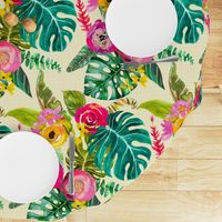 Boho Tropical Floral (Large) 